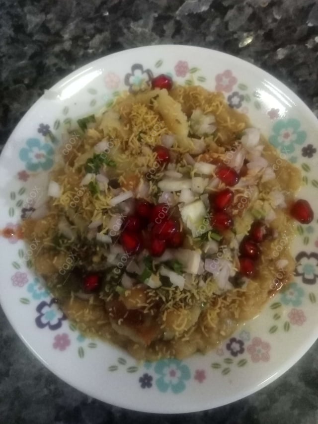 Tasty Ragda Pattice cooked by COOX chefs cooks during occasions parties events at home