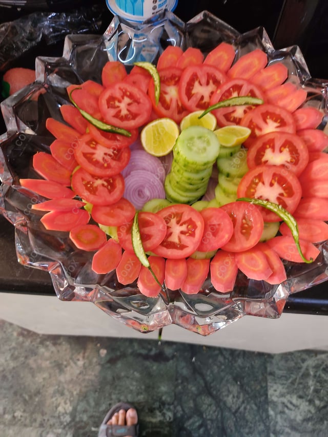 Delicious Salad, Papad prepared by COOX