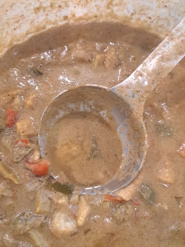 Delicious Green Thai Curry prepared by COOX