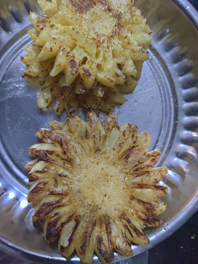 Tasty Pan Fried Pineapple cooked by COOX chefs cooks during occasions parties events at home