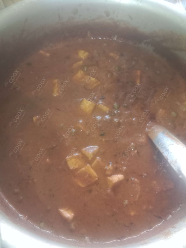 Delicious Matar Paneer prepared by COOX