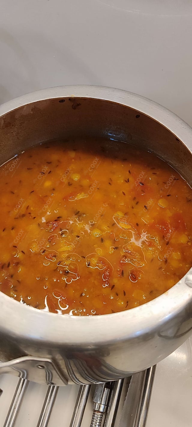 Delicious Tomato Basil Soup prepared by COOX