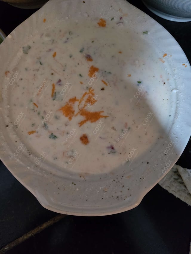 Delicious Plain Raita prepared by COOX