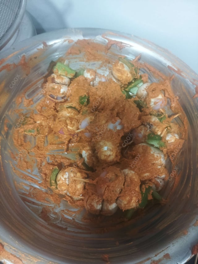 Delicious Mushroom Tikka prepared by COOX