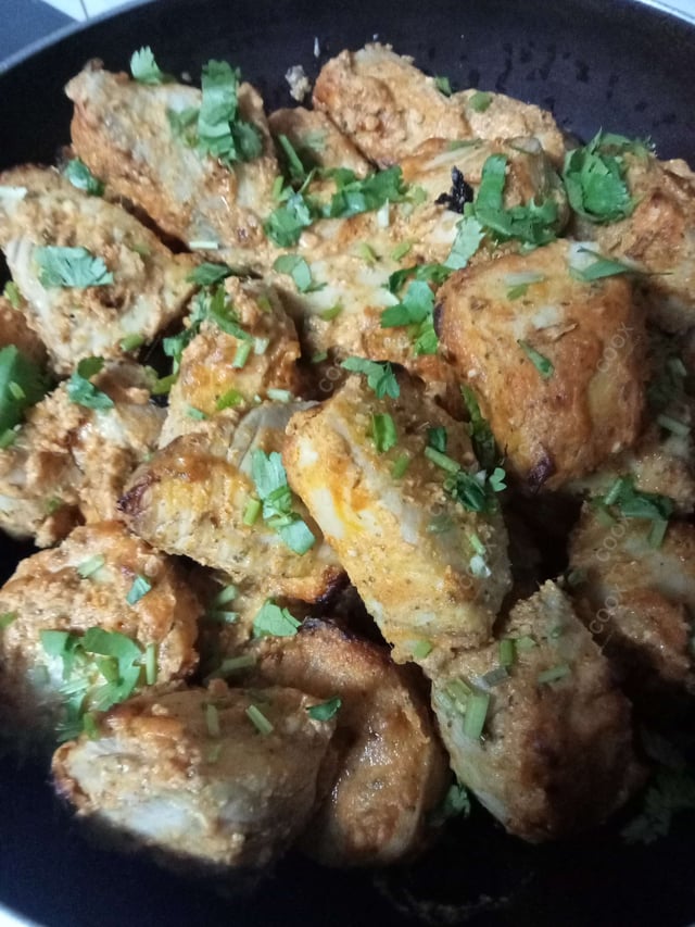Delicious Fish Tikka prepared by COOX