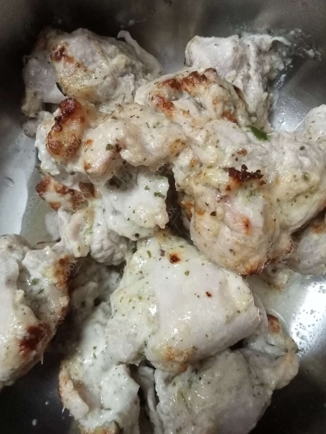 Delicious Murgh Malai Tikka prepared by COOX