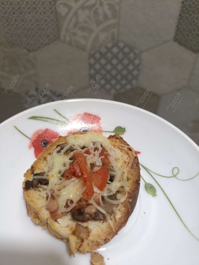 Delicious Tomato Mushroom Bruschetta prepared by COOX