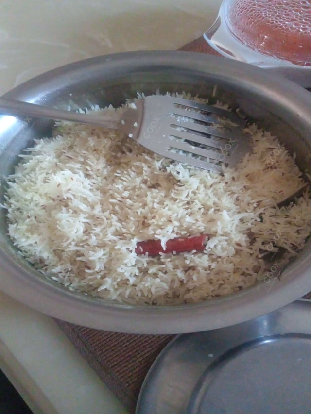Delicious Jeera Rice prepared by COOX