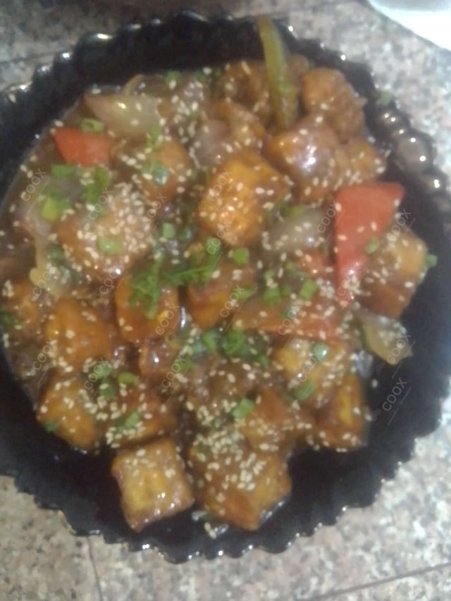 Delicious Chilli Paneer (Dry) prepared by COOX