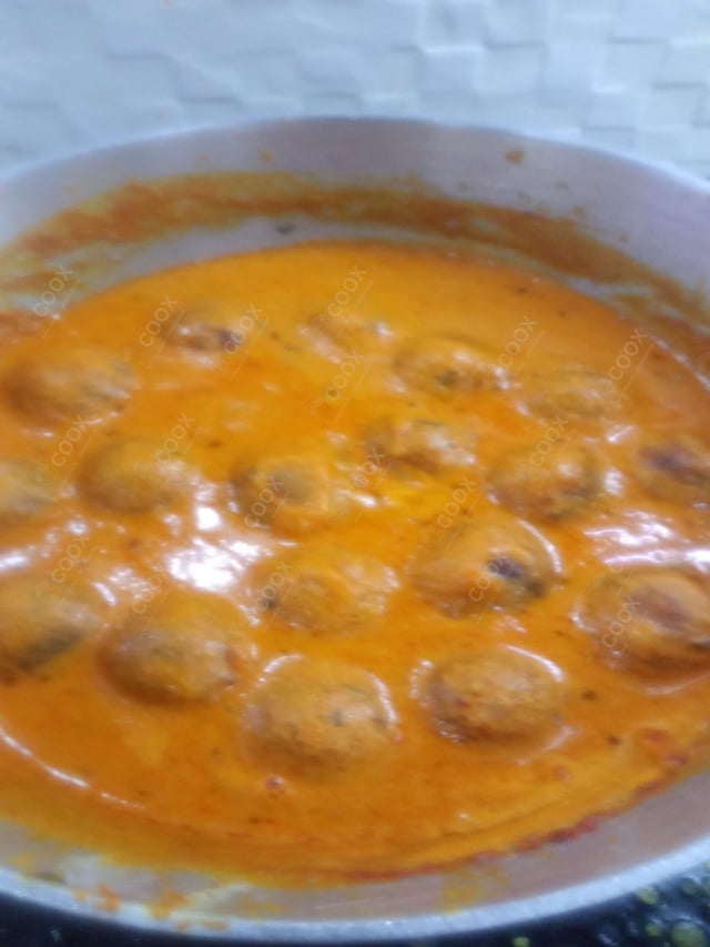 Delicious Malai Kofta (Orange Gravy) prepared by COOX
