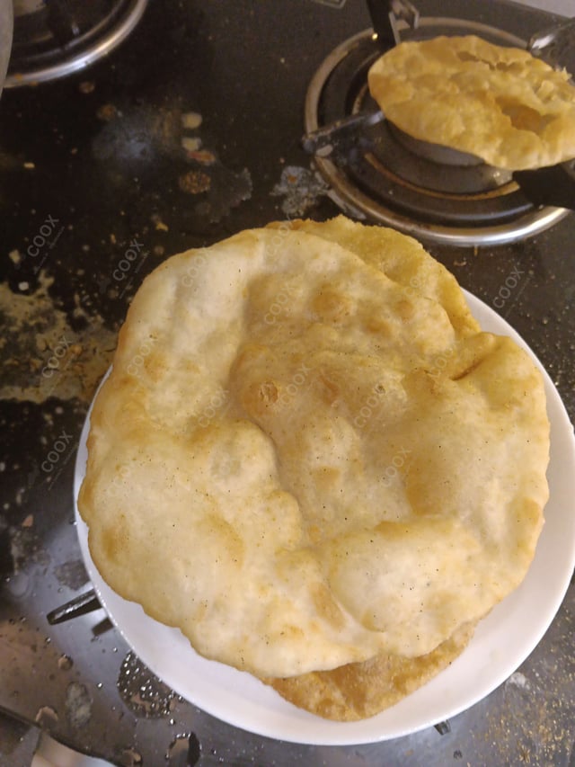 Delicious Bhature prepared by COOX