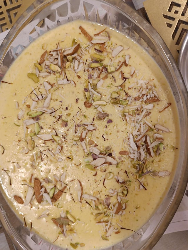Delicious Phirni prepared by COOX