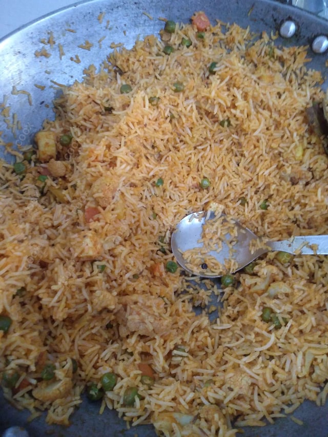 Delicious Veg Pulao prepared by COOX