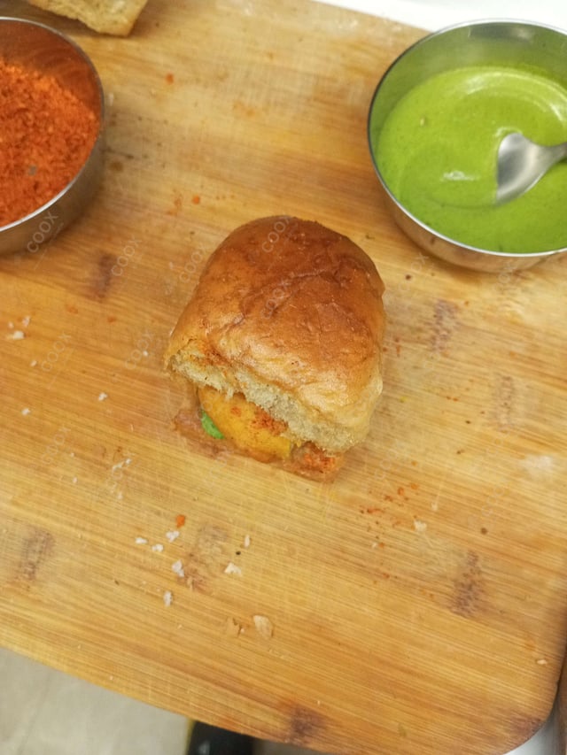 Delicious Vada Pav prepared by COOX