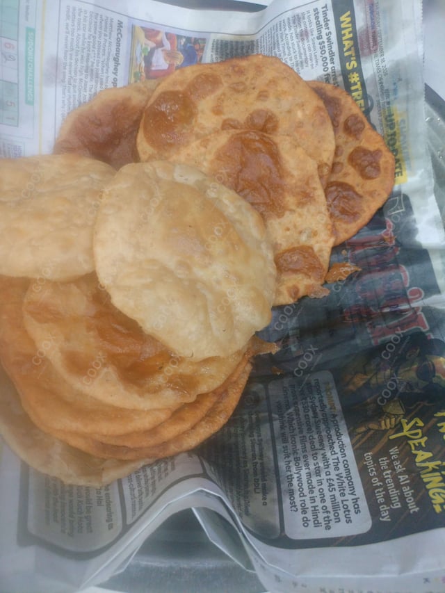 Delicious Pooris & Bedmis prepared by COOX