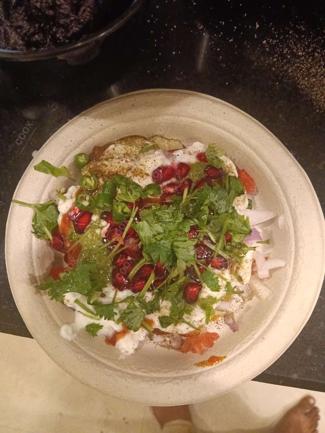 Delicious Aloo Tikki Chaat prepared by COOX