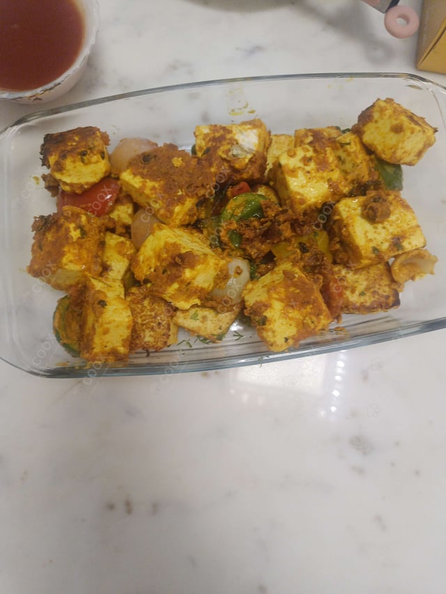 Delicious Paneer Tikka prepared by COOX