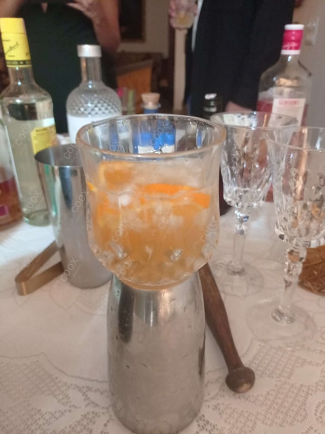 Tasty Orange Caprioska cooked by COOX chefs cooks during occasions parties events at home