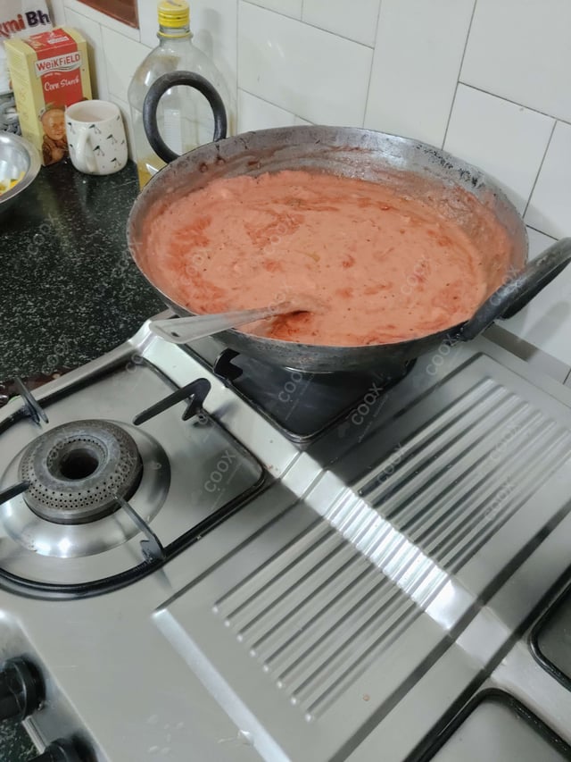 Delicious Pasta in Pink Sauce prepared by COOX