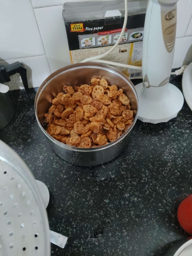 Delicious Chilli Lotus Stem prepared by COOX