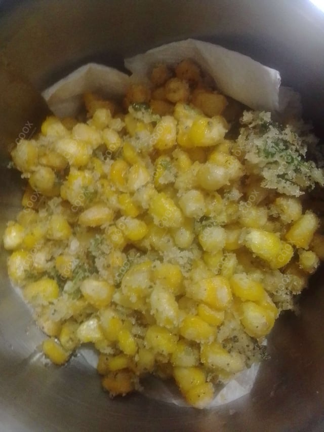 Delicious Crispy Fried Corn prepared by COOX