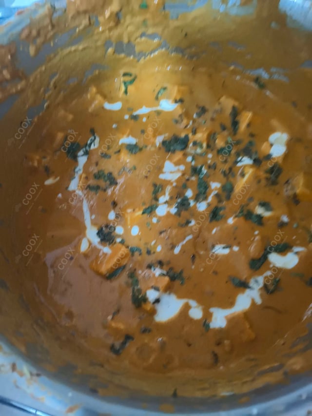 Delicious Shahi Paneer prepared by COOX