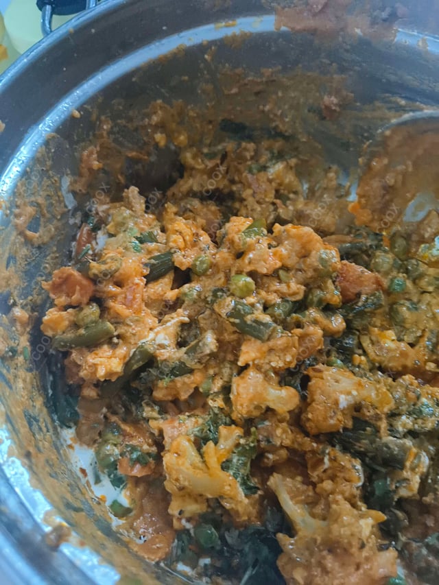 Delicious Mix Veg prepared by COOX