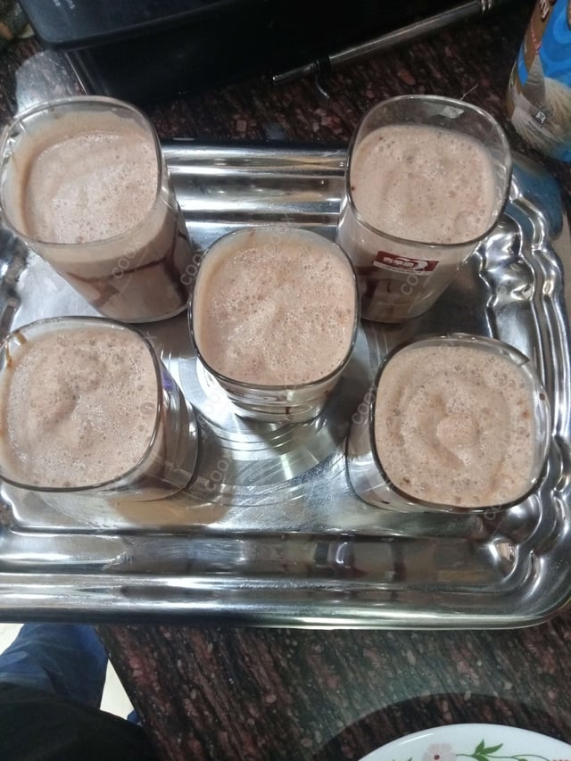 Tasty Nutella Hazelnut Milkshake cooked by COOX chefs cooks during occasions parties events at home