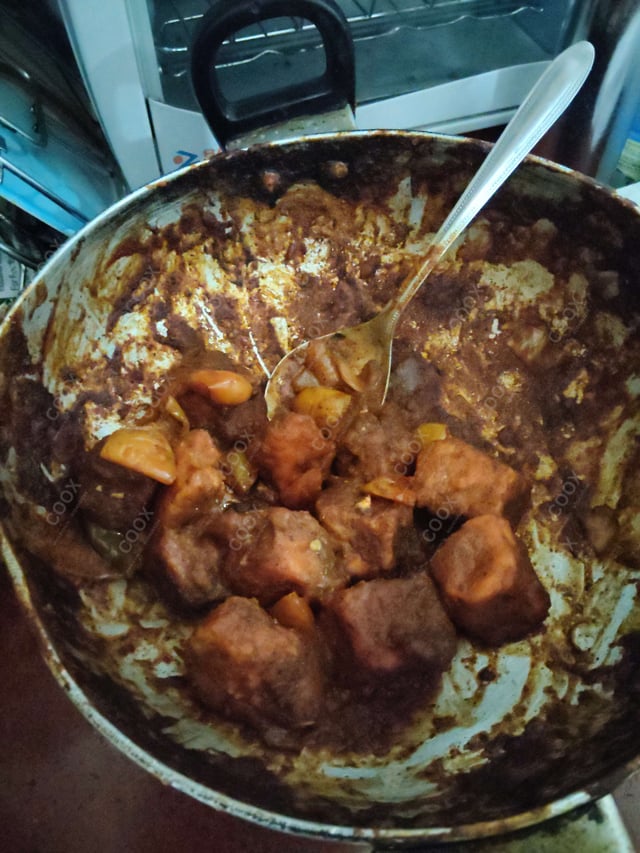 Delicious Chilli Paneer (Dry) prepared by COOX