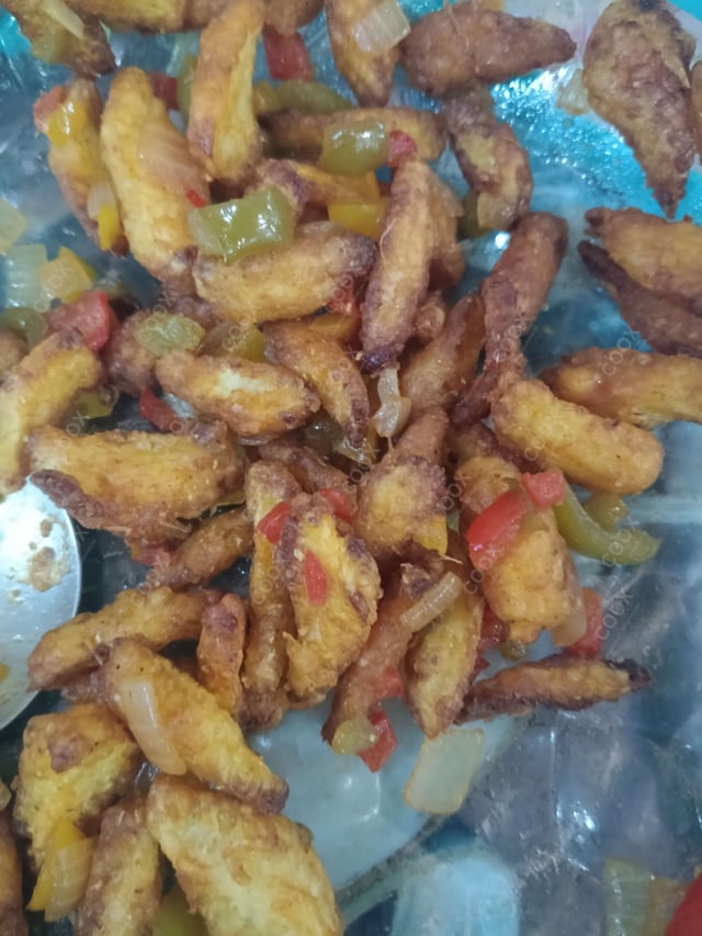 Delicious Crispy Chilli Baby Corn prepared by COOX