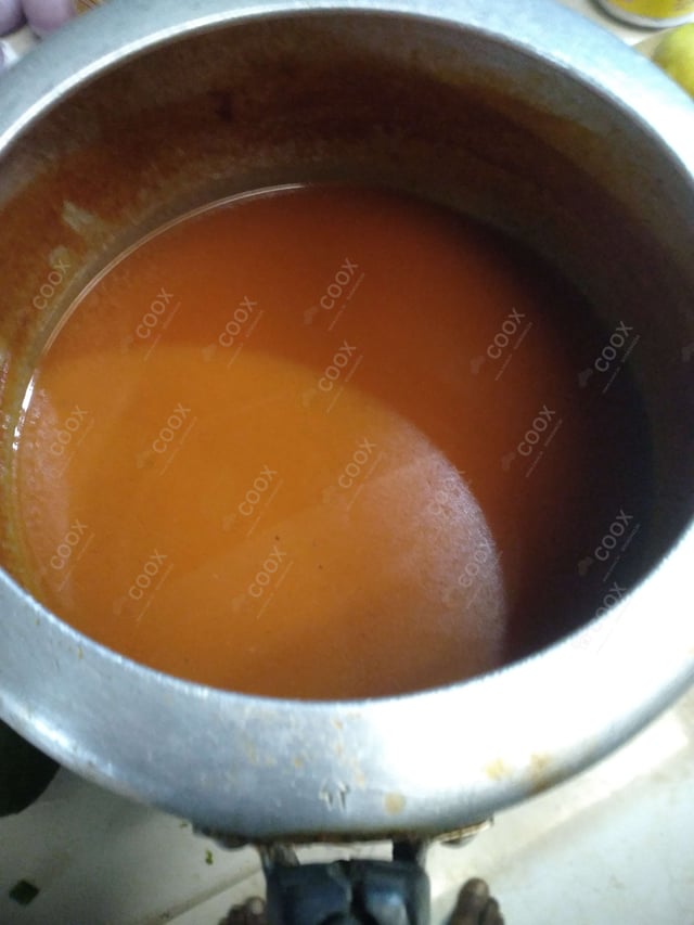 Delicious Tomato Basil Soup prepared by COOX