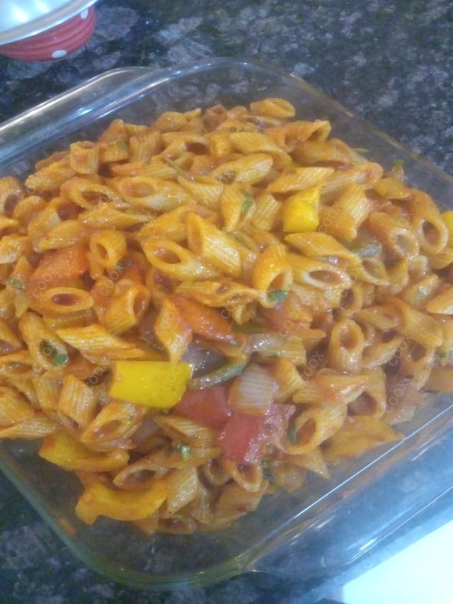 Delicious Pasta in Pink Sauce prepared by COOX