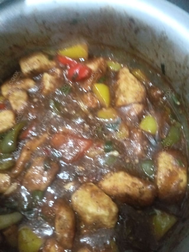 Delicious Chilli Paneer (Gravy) prepared by COOX