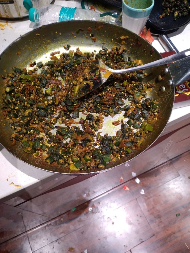 Delicious Kurkuri Bhindi prepared by COOX