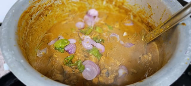 Tasty Mushroom do Pyaza cooked by COOX chefs cooks during occasions parties events at home