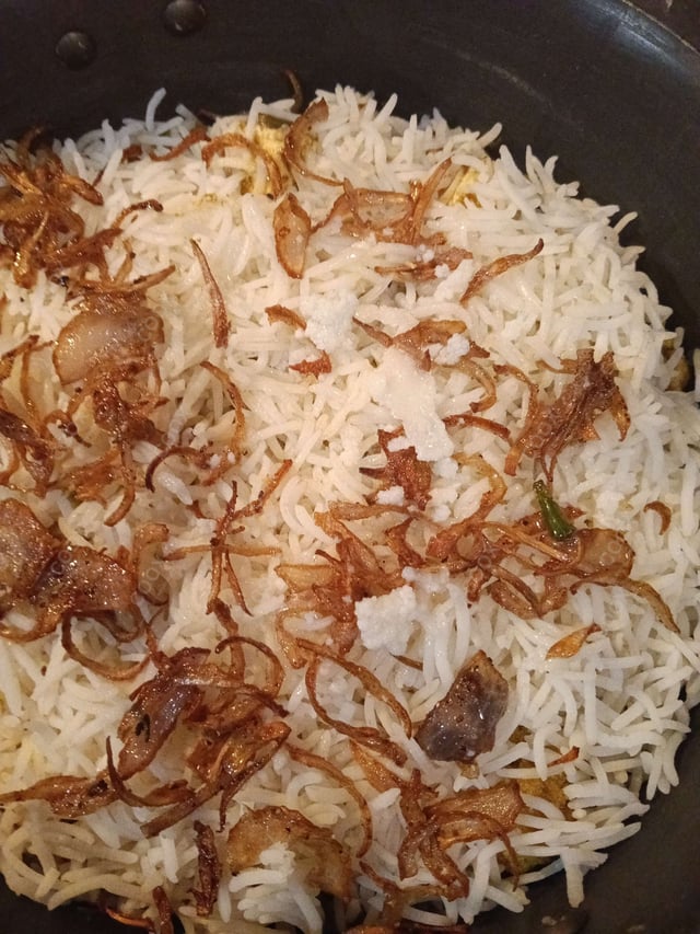 Delicious Veg Biryani prepared by COOX