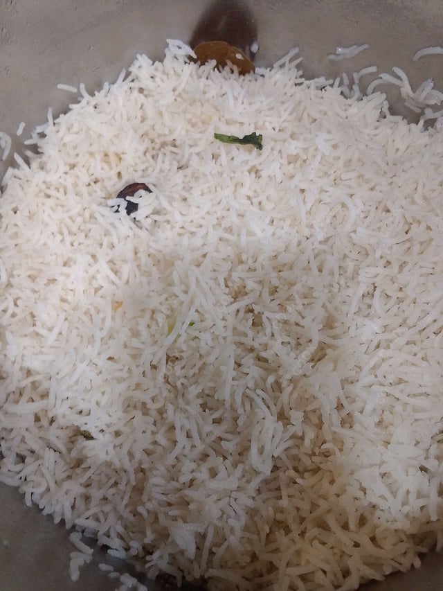 Delicious Steamed Rice prepared by COOX