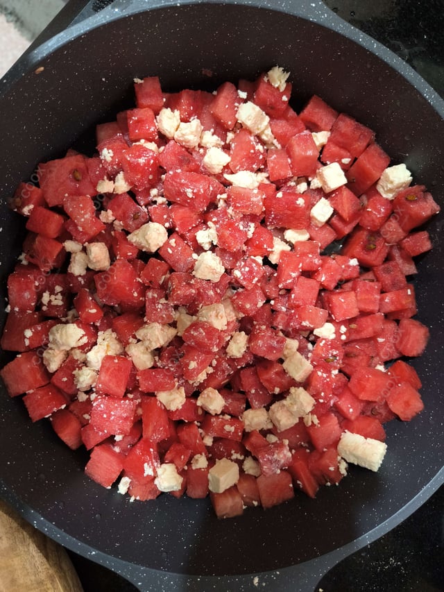 Tasty Watermelon Feta Salad cooked by COOX chefs cooks during occasions parties events at home