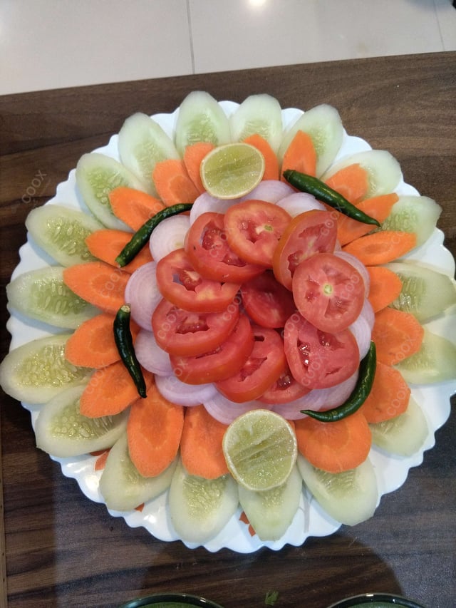 Delicious Salad, Papad prepared by COOX