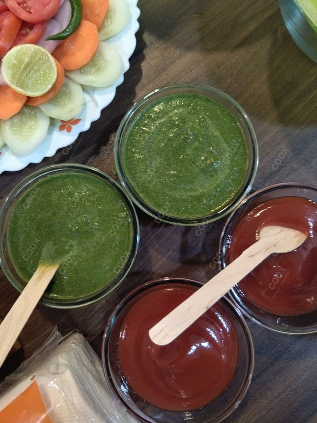 Delicious Green Chutney prepared by COOX