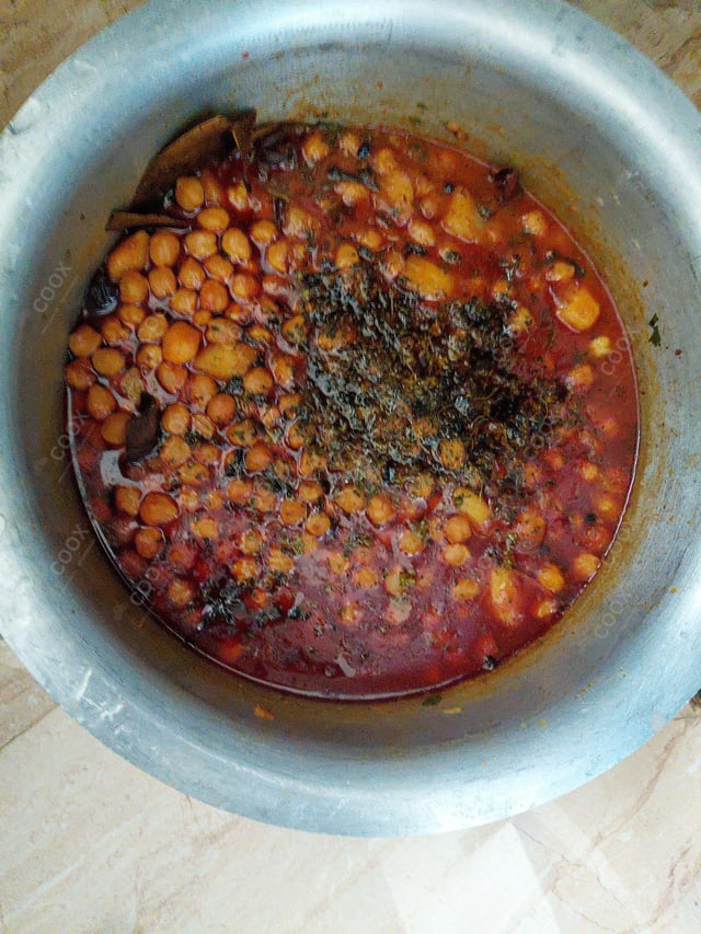 Delicious Chole prepared by COOX