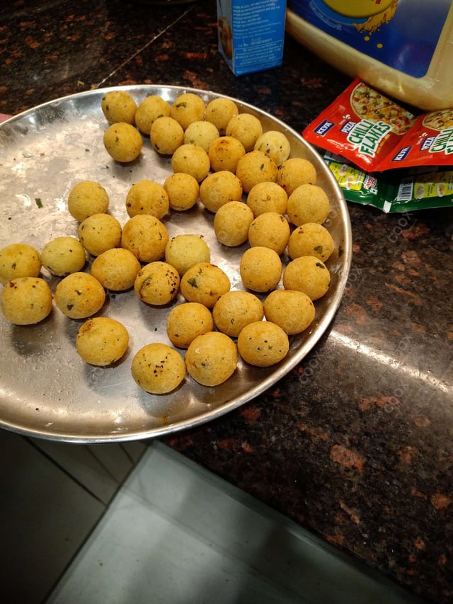Delicious Fried Cheese Balls prepared by COOX