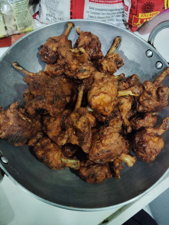 Delicious Chicken Lollipop prepared by COOX