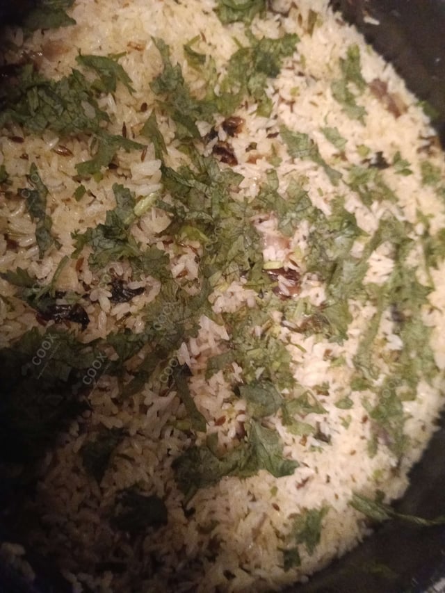 Delicious Jeera Rice prepared by COOX
