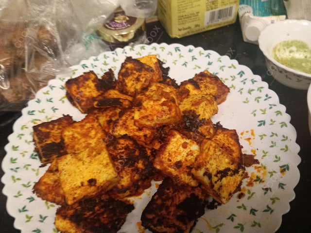 Delicious Paneer Tikka prepared by COOX