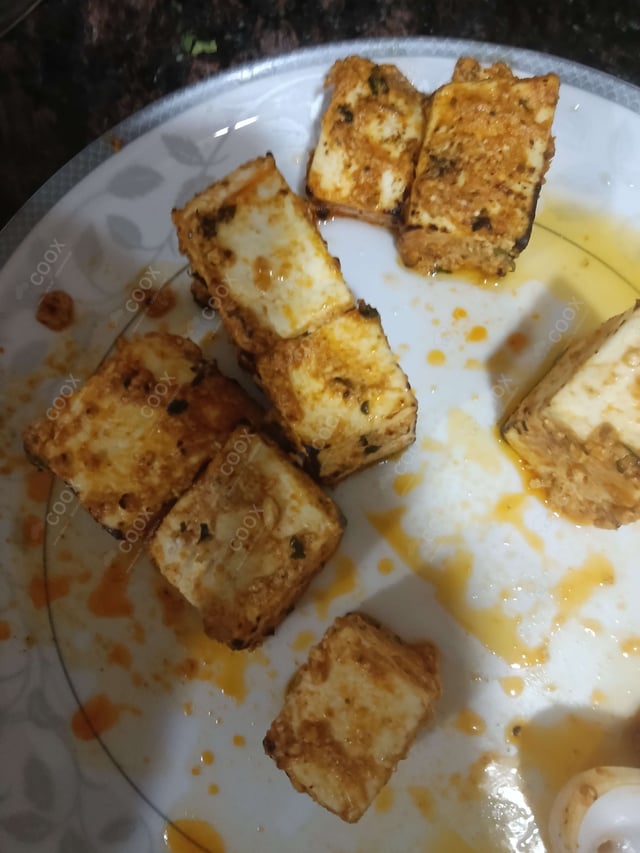 Delicious Paneer Tikka prepared by COOX