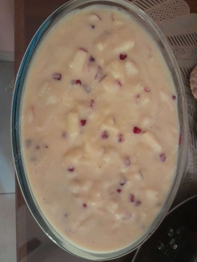 Delicious Fruit Custard prepared by COOX