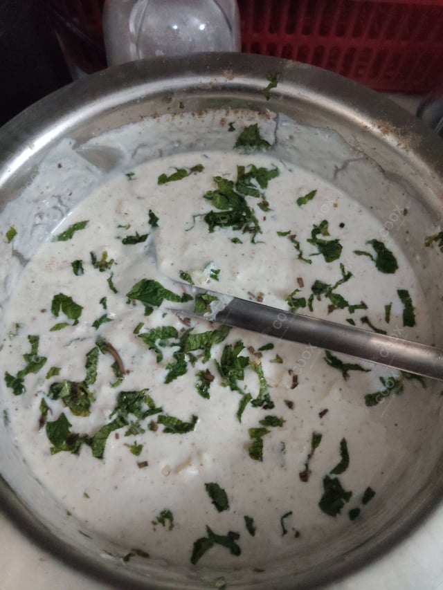 Delicious Pineapple Raita prepared by COOX