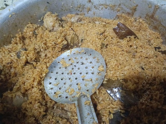 Delicious Chicken Biryani prepared by COOX