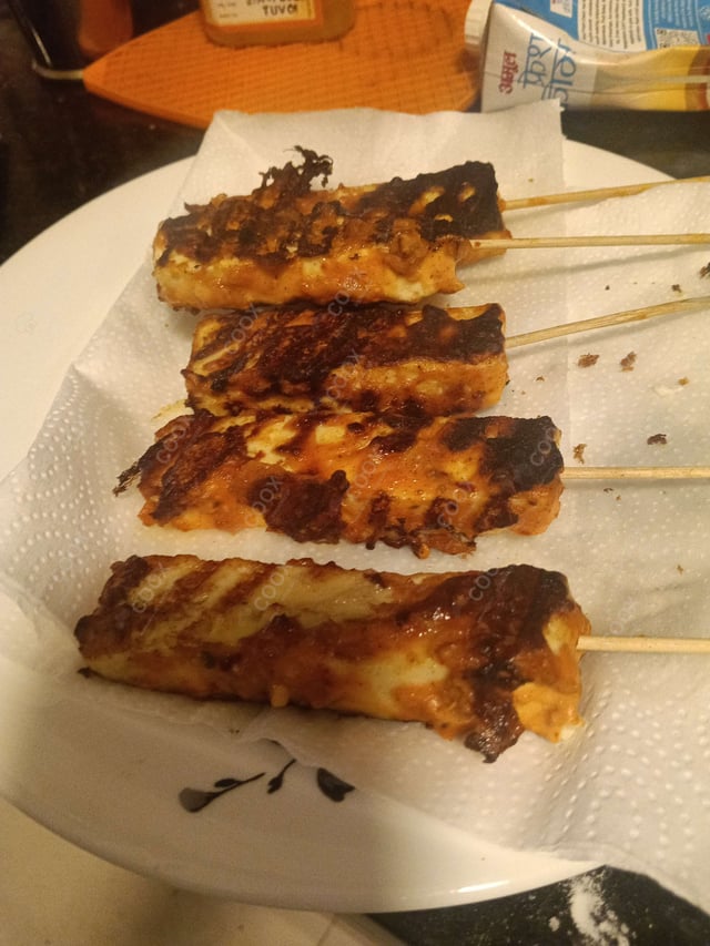 Delicious Thai Paneer Satay prepared by COOX